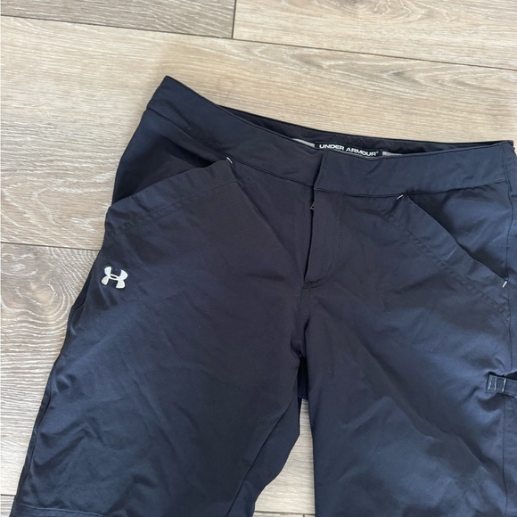 Black Under Armour Golf Bermuda shorts - Picture 2 of 8